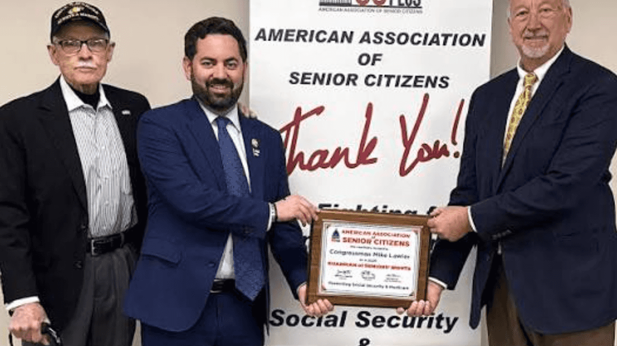 MIke Lawler and Saul Anuzis 60 Plus Association