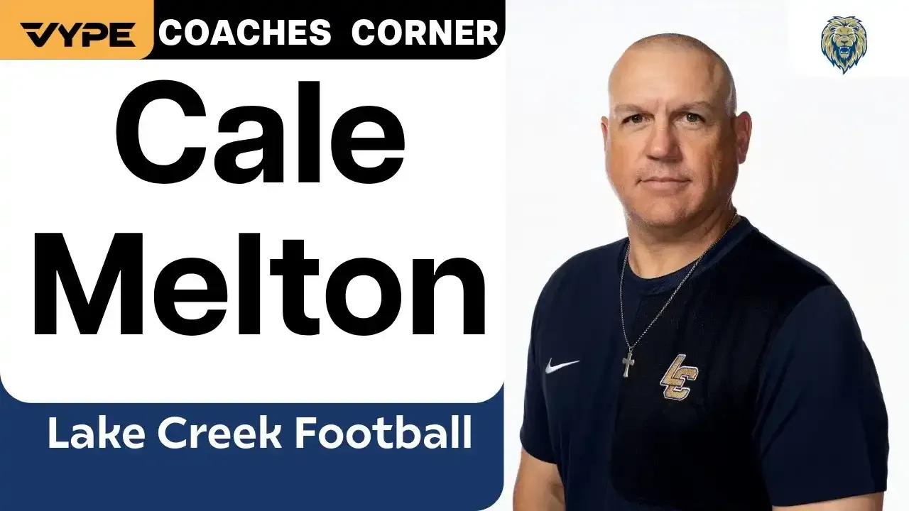 VYPE COACHES CORNER | Lake Creek Head Football Coach Cale Melton