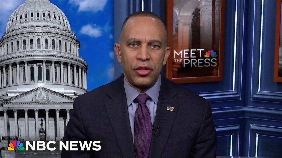 „Dieser Mann hat den Bezug zur Realität völlig verloren“: Hakeem Jeffries ...