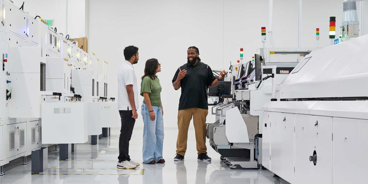 Tech giant Apple opens Advanced Manufacturing Center at massive Houston facility