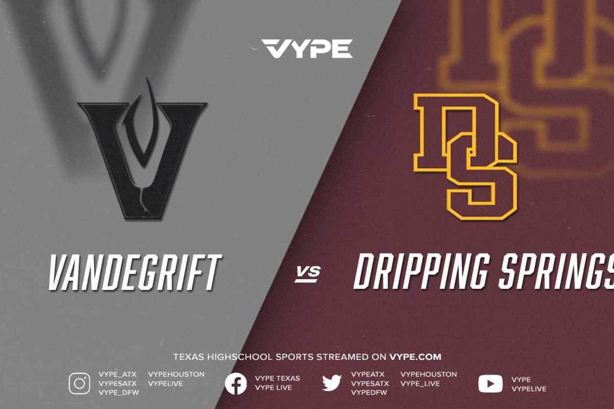 8:15AM - Football: Vandegrift vs. Dripping Springs