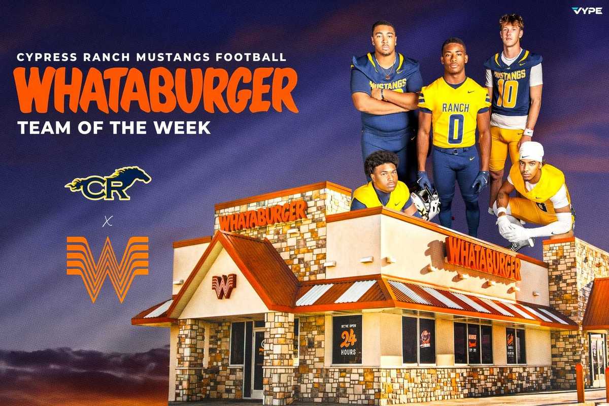 Whataburger Team of the Week: Cy Ranch Takes Down No. 1 C.E. King