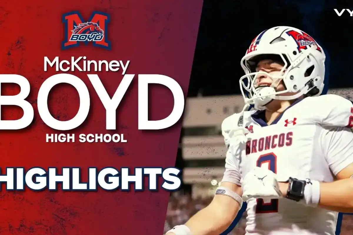 VYPE HIGHLIGHTS | McKinney Boyd Broncos vs Keller Indians Football