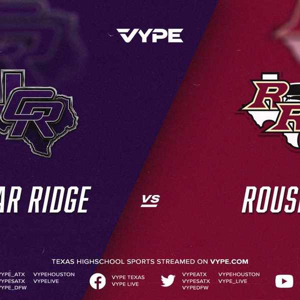 7PM - Football: Cedar Ridge vs. Rouse