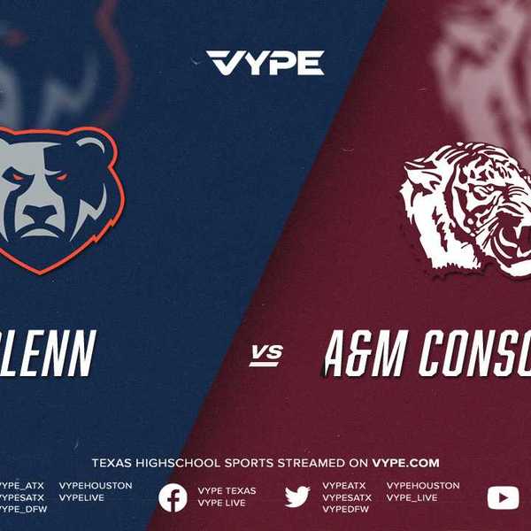 7PM - Football: Glenn vs. A&M Consolidated