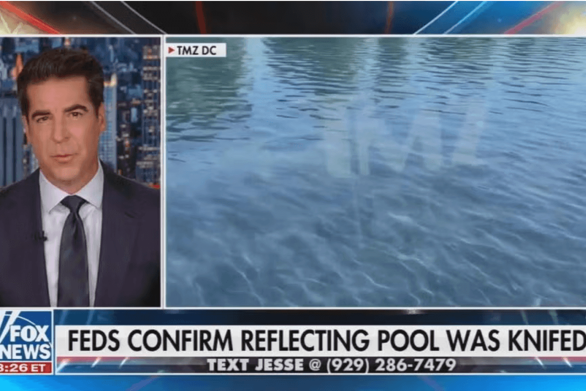 Watters Pushed Reflecting Pool “Vandals” Story, But Now Conceals Humiliating Truth