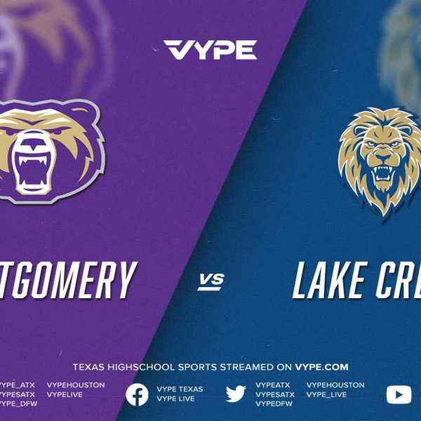7PM - Football: Montgomery vs. Lake Creek