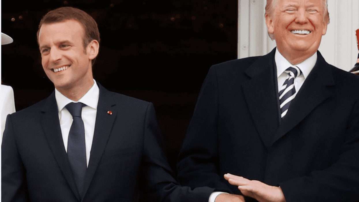 Macron and Trump