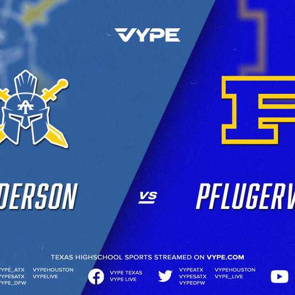 7:30PM - Football: Anderson vs. Pflugerville