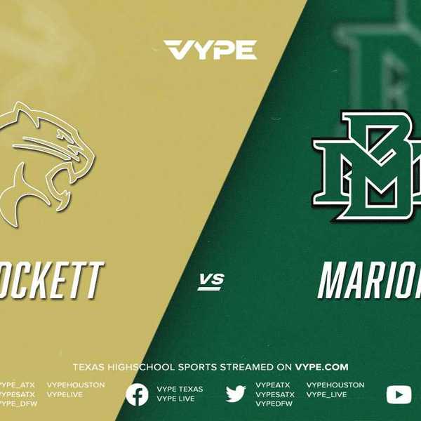 7:30PM - Football: Crockett vs. Marion
