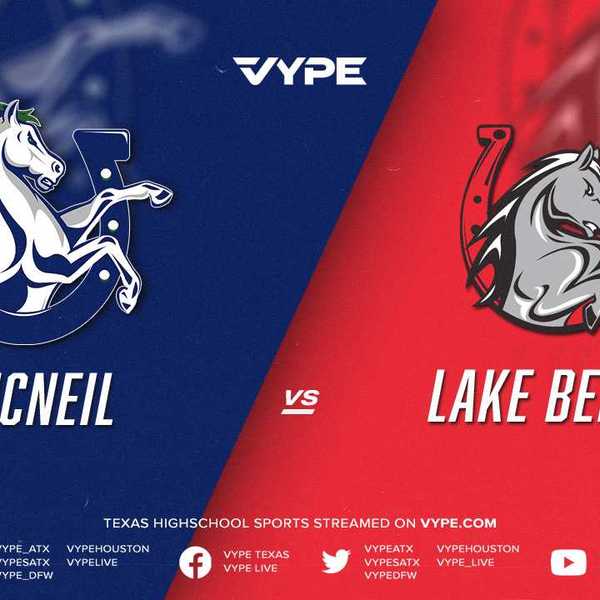 7PM - Football: McNeil vs. Lake Belton