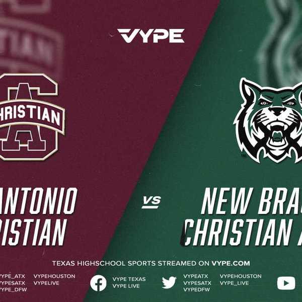 7:30PM - Football: San Antonio Christian vs. NBCA