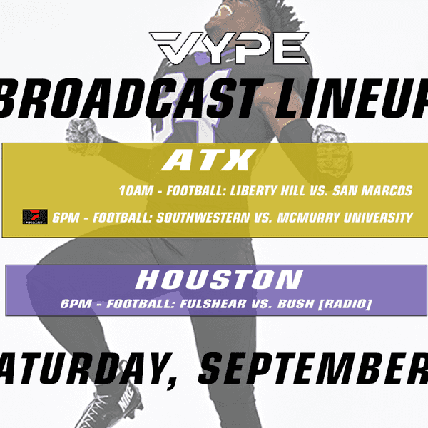VYPE Live Lineup - Saturday 9/5/26