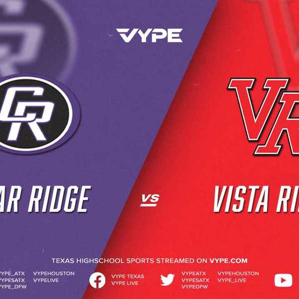 7PM - Football: Cedar Ridge vs. Vista Ridge