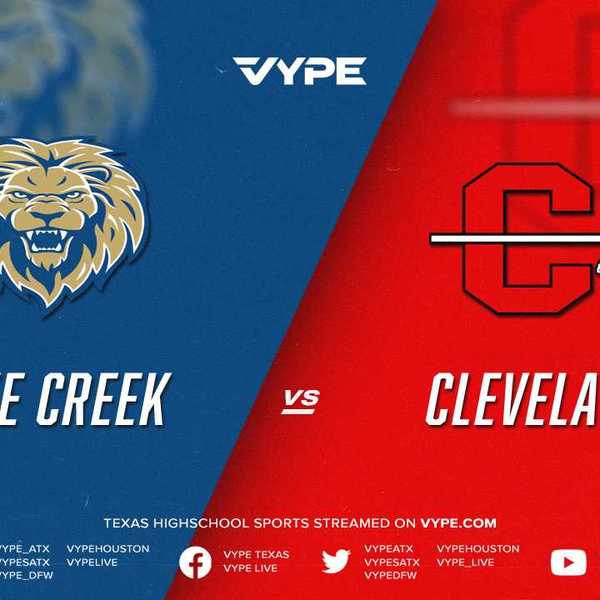 7PM - Football: Lake Creek vs. Cleveland