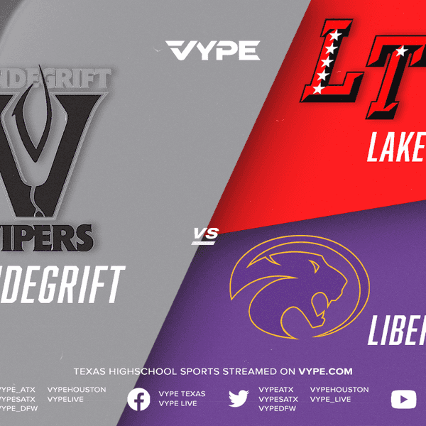 4:30PM | 6PM - FR White/JV Black Football: Vandegrift vs. Lake Travis/Liberty Hill