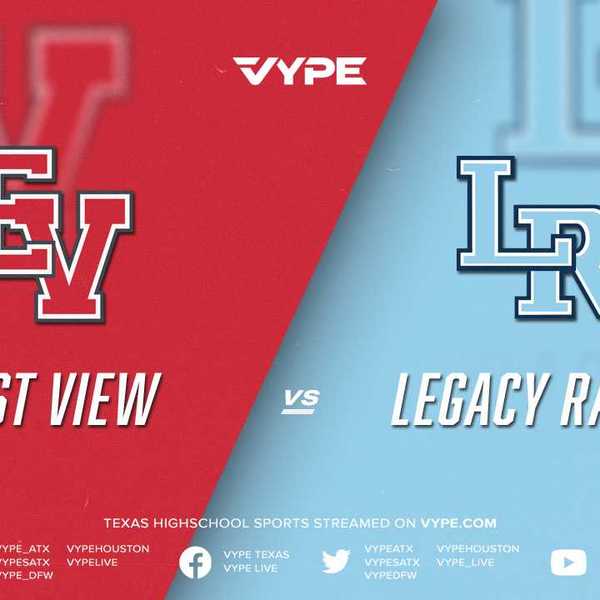7PM - Football: East View vs. Legacy Ranch