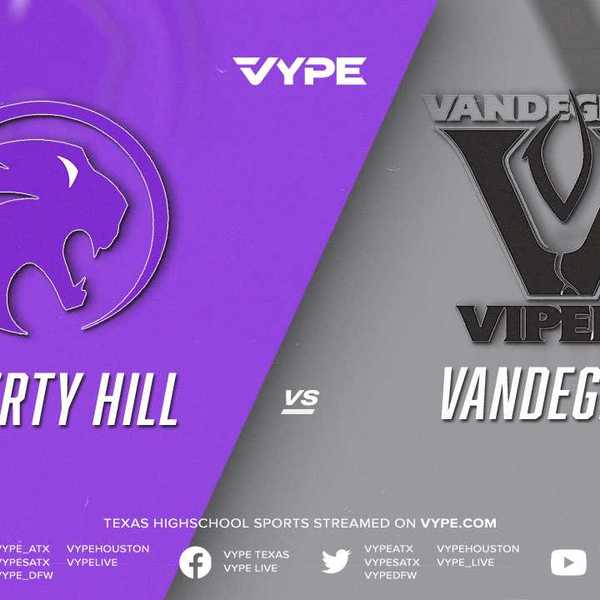 7PM - Football: Liberty Hill vs. Vandegrift