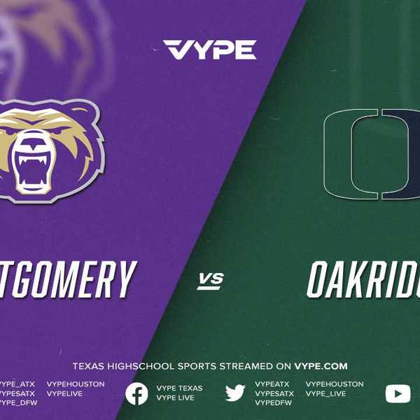 7PM - Football: Montgomery vs. Oak Ridge