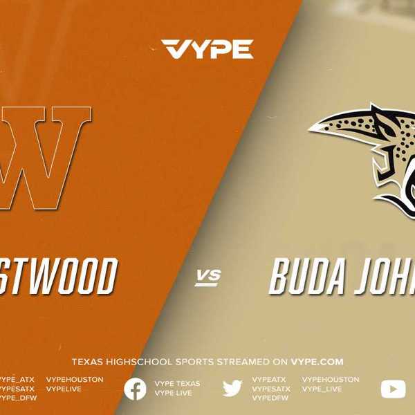 7:30pm - Football: Westwood vs. Buda Johnson