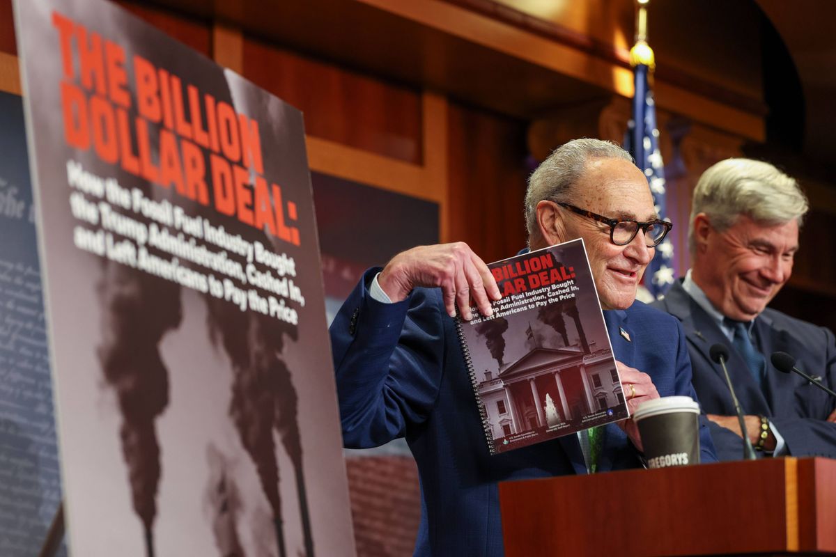 'The Billion Dollar Deal': Senate Democrats Detail How Trump Serves Fossil ...