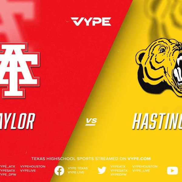 7PM - Football: Taylor vs. Hastings