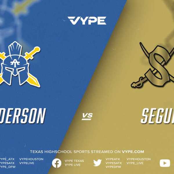 7:30PM - Football: Anderson vs. Seguin