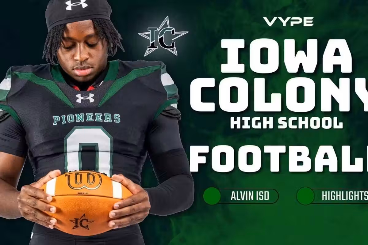 VYPE HIGHLIGHTS | Iowa Colony Pioneers vs Angleton Wildcats Football