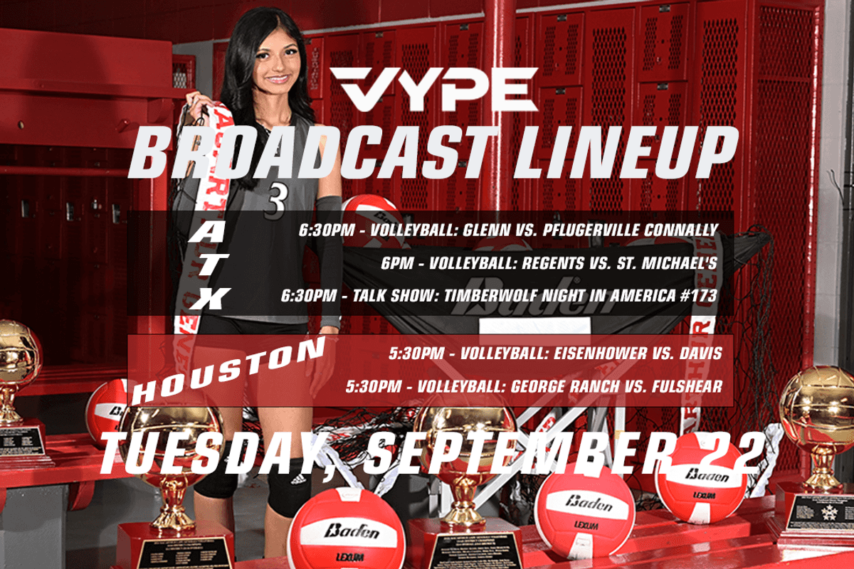 VYPE Live Lineup - Tuesday 9/22/26