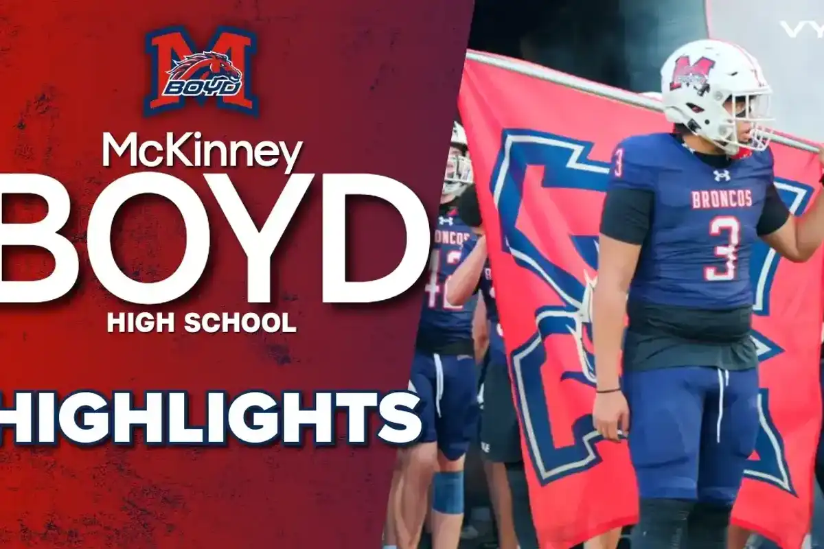 VYPE HIGHLIGHTS | McKinney Boyd Broncos vs Rock Hill Hawks Football