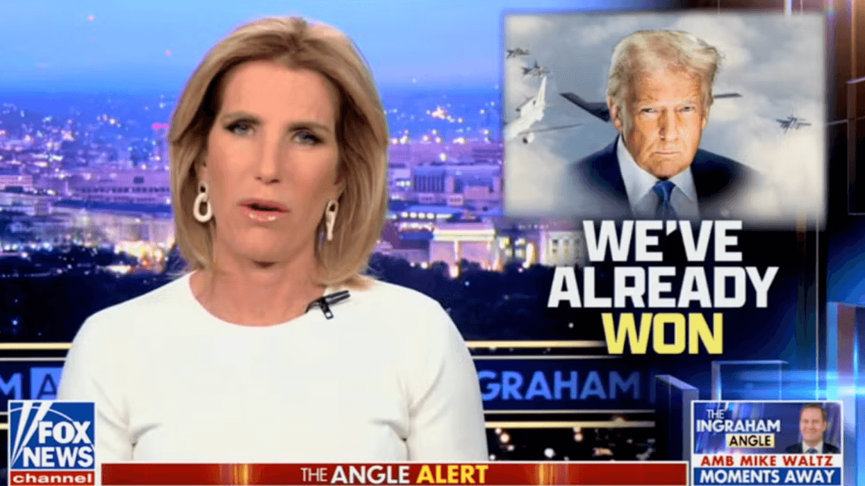 Laura Ingraham Claims To Have Opposed Iran War 'From Day One' (She's Lying)
