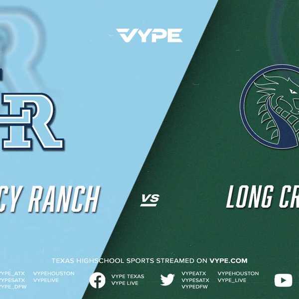 7PM - Football: Legacy Ranch vs. Long Creek