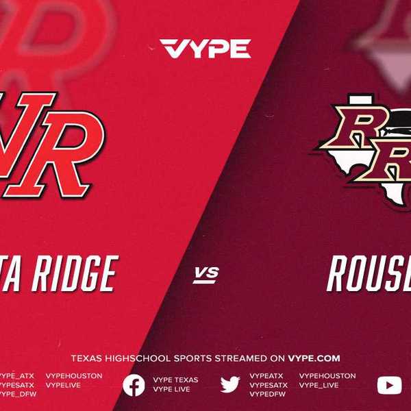 7PM - Football: Vista Ridge vs. Rouse