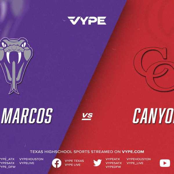 7PM - Football: San Marcos vs. Canyon