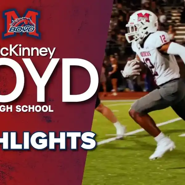 VYPE HIGHLIGHTS | McKinney Boyd Broncos vs Dallas Jesuit Rangers Football