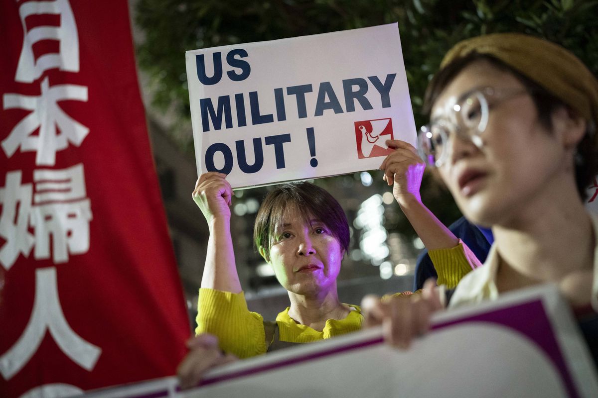 Japans Wut erreicht ihren Siedepunkt, nachdem ein US-Marine des Mordes an ...