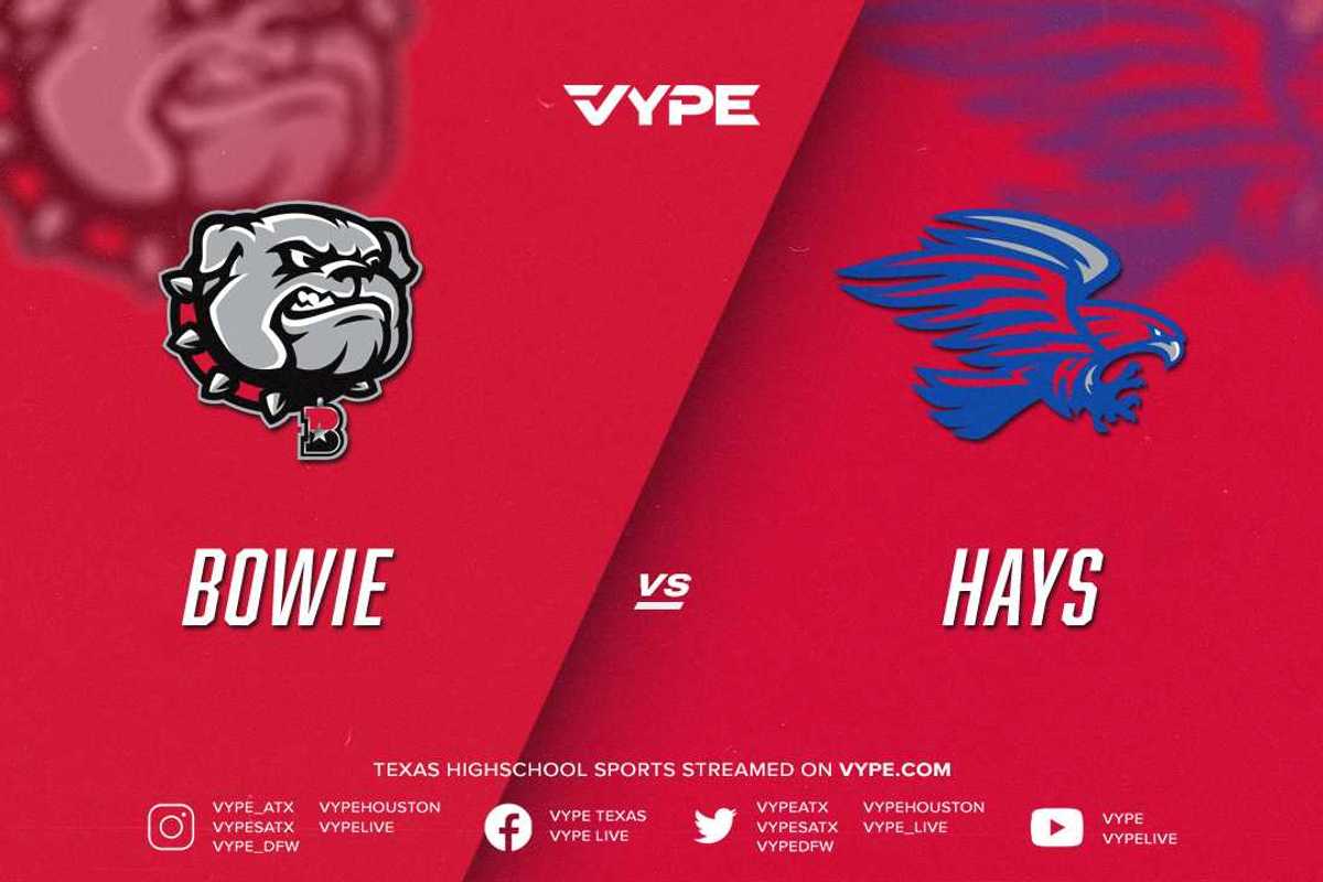 7PM - Football: Bowie vs. Hays