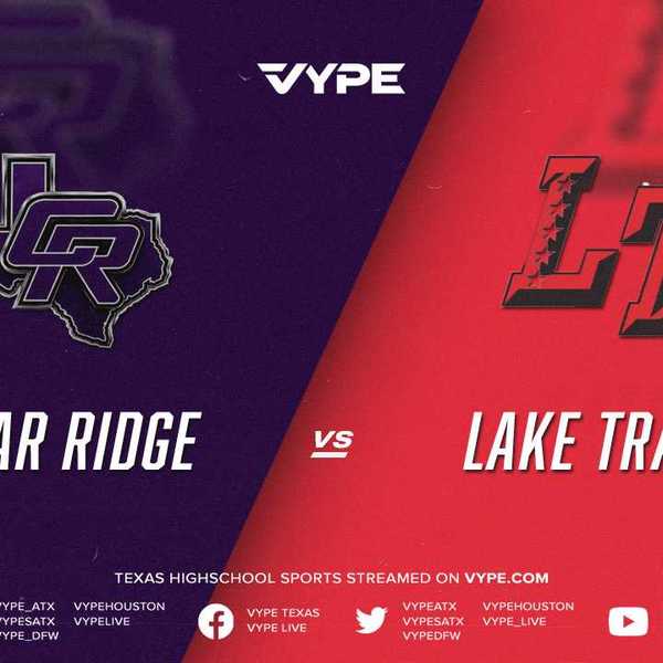 7PM - Football: Cedar Ridge vs. Lake Travis