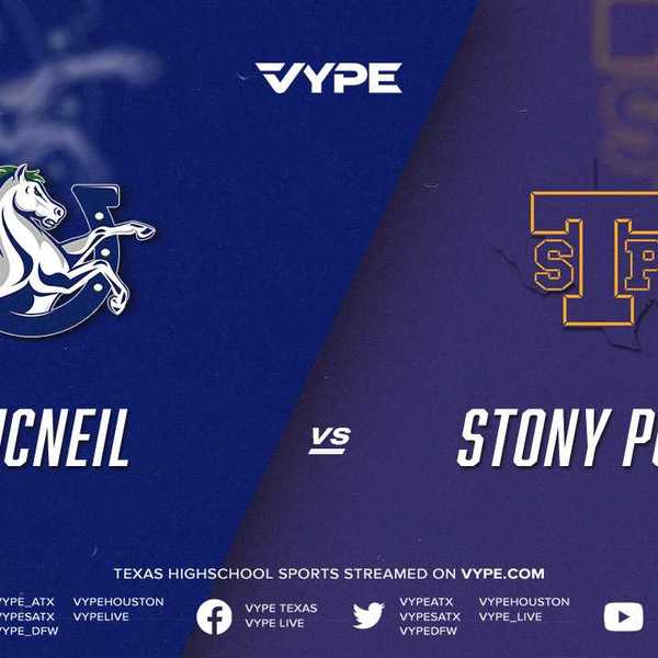 7PM - Football McNeil vs. Stony Point
