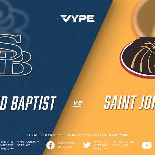 7PM - Football: Second Baptist vs. St. John XXIII