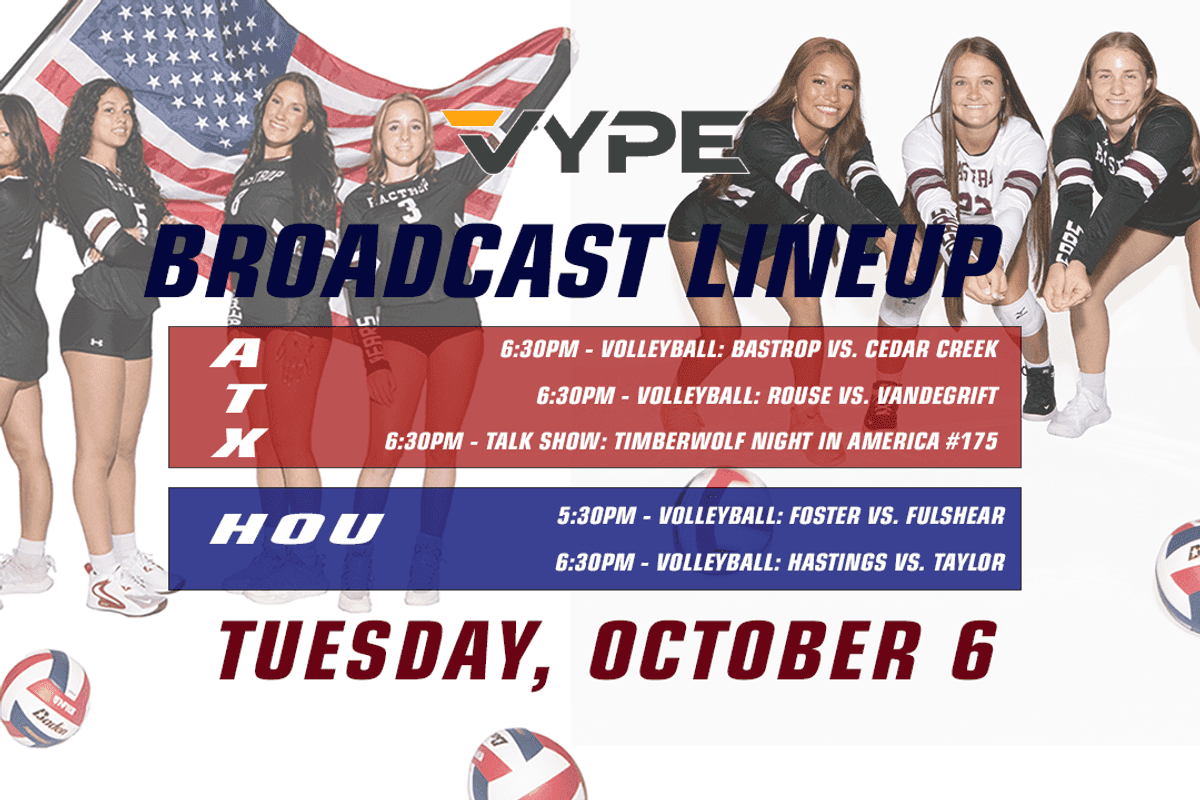 VYPE Live Lineup - Tuesday 10/6/26