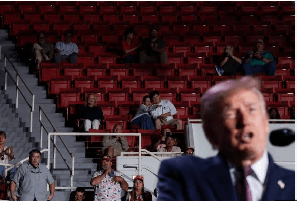 Trump Issues Absurd Threat Over Reports Of Empty Seats At Alabama Rally