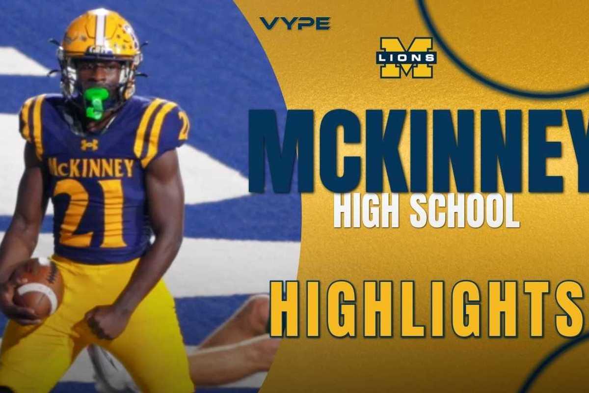 VYPE HIGHLIGHTS | McKinney Lions vs Prosper Eagles Football