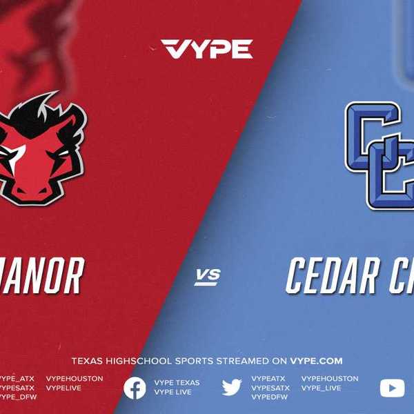 7PM - Football: Manor vs. Cedar Creek