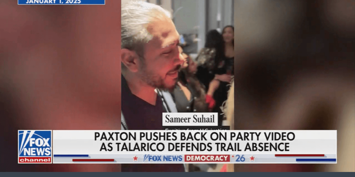 Focused On Phony Talarico Conspiracy, Fox Brushes Off New Paxton Scandal