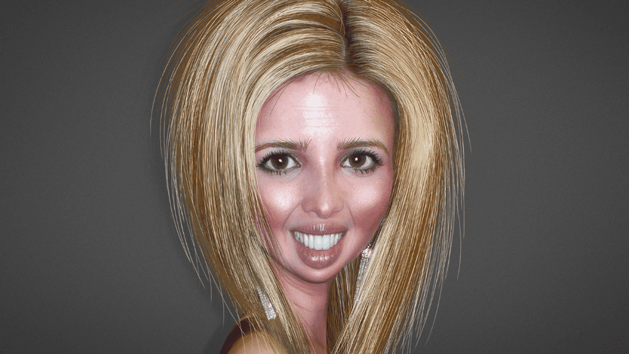 Ivanka Trump caricature