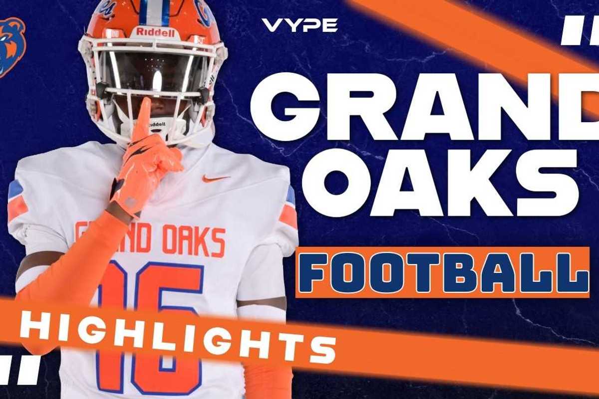 VYPE HIGHLIGHTS | Grand Oaks Grizzlies vs Caney Creek Panthers Football