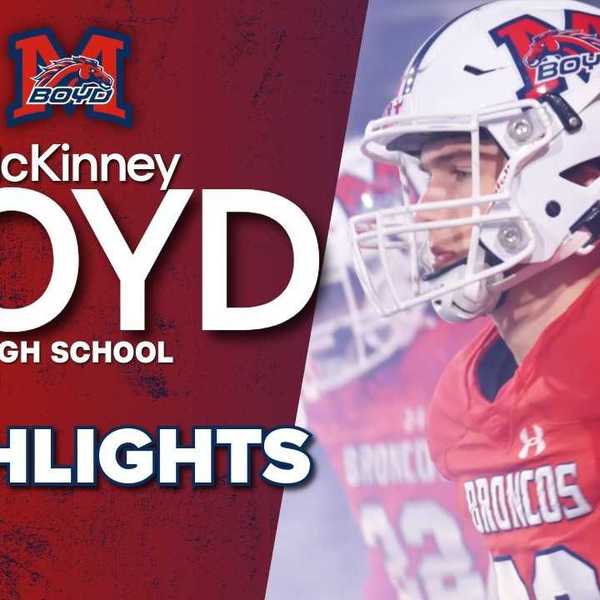 VYPE HIGHLIGHT | McKinney Boyd Broncos vs Walnut Grove Wildcats Football