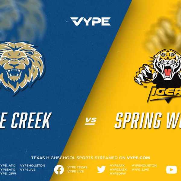 7PM - Football: Lake Creek vs. Spring Woods