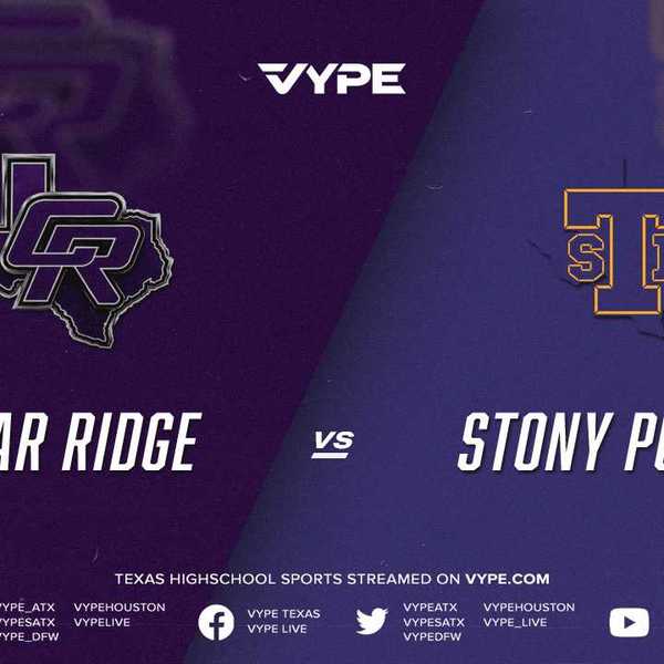 7PM - Football: Cedar Ridge vs. Stony Point